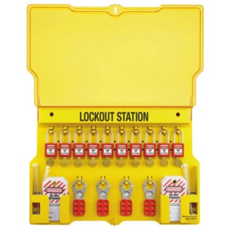 SAFETY SERIES LOCKOUT STATIONS-MASTER LOCK*470-470-1483BP410