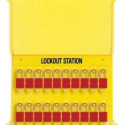 SAFETY SERIES LOCKOUT STATIONS-MASTER LOCK*470-470-1484BP1106