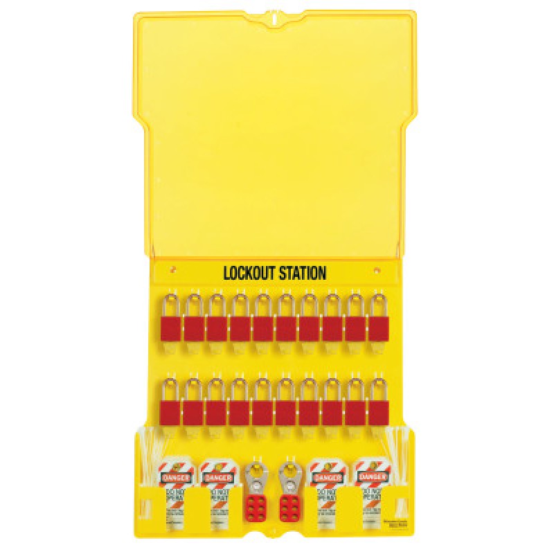 SAFETY SERIES LOCKOUT STATIONS-MASTER LOCK*470-470-1484BP1106