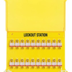 SAFETY SERIES LOCKOUT STATIONS-MASTER LOCK*470-470-1484BP3
