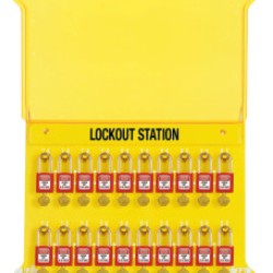 SAFETY SERIES LOCKOUT STATIONS-MASTER LOCK*470-470-1484BP410