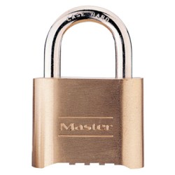 CHANGEABLE COMBINATION PADLOCK W/1"SHACKLE-MASTER LOCK*470-470-175