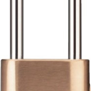 BRASS RESETTABLE COMBINA-MASTER LOCK*470-470-176LH