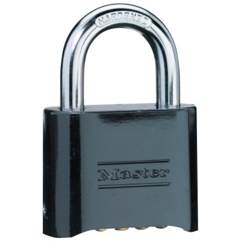 DIECAST RESETTABLE PADLOCK-MASTER LOCK*470-470-178BLK