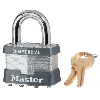 4 PIN TUMBLER PADLOCK KEYED ALIKE-MASTER LOCK*470-470-1KA-0303