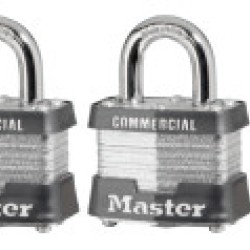 4 PIN TUMBLER SAFETY PADLOCK SET (4 LOCKS) DIFFE-MASTER LOCK*470-470-3QCOM
