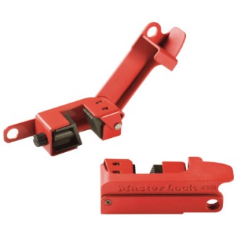 CIRCUIT BREAKER LOCKOUTFOR TALL OR WIDE BREAKER-MASTER LOCK*470-470-491B