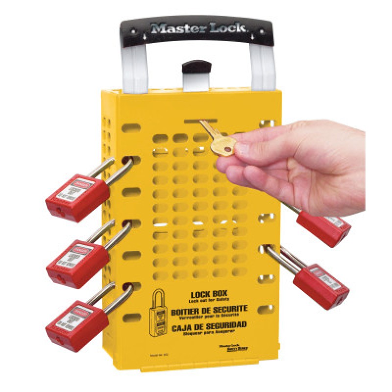 YELLOW LATCH TIGHT GROUPLOCK BOX-MASTER LOCK*470-470-503YLW