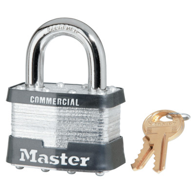 4 PIN TUMBLER PADLOCK KEYED ALIKE-MASTER LOCK*470-470-5KA-0303