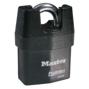 5 PIN HIGH SECURITY PADLOCK KEYED DIFFERENT-MASTER LOCK*470-470-6325