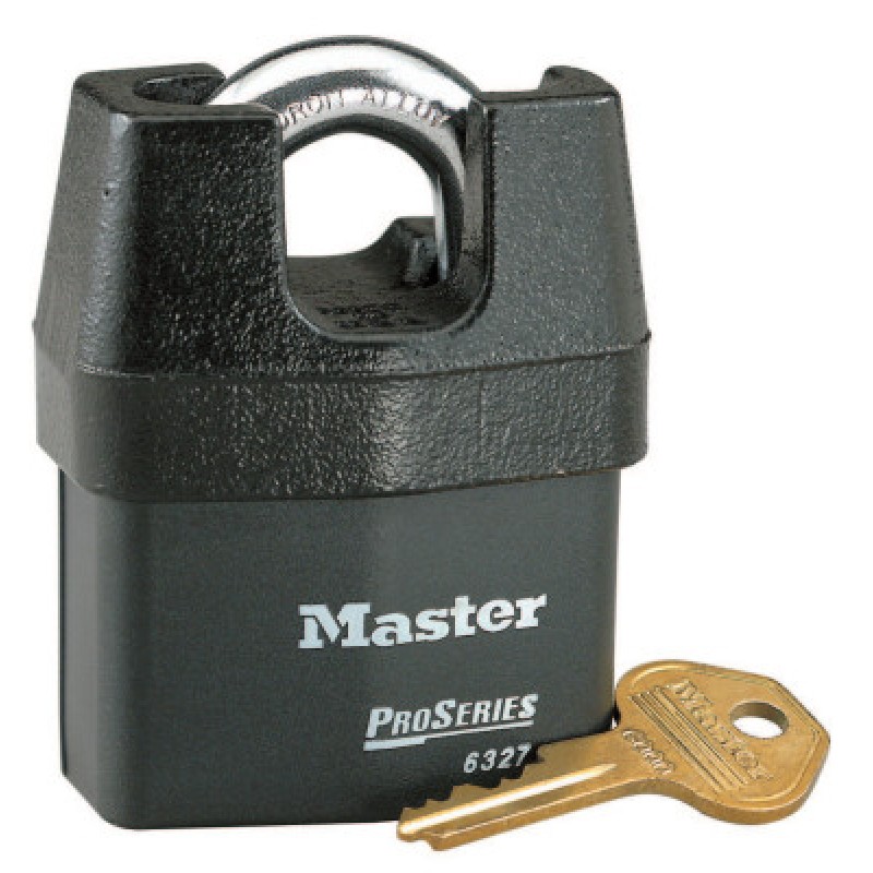 5 PIN HIGH SECURITY PADLOCK KEYED DIFFERENT-MASTER LOCK*470-470-6327