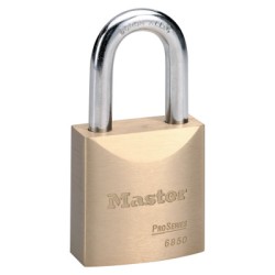 LOCK  BRASS  2"  MODEL#685  KD  MASTER KEYED-MASTER LOCK*470-470-6850MK