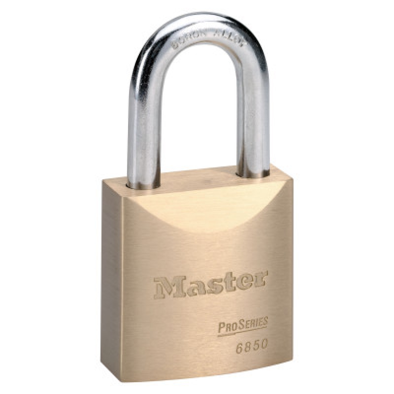 LOCK  BRASS  2"  MODEL#685  KD  MASTER KEYED-MASTER LOCK*470-470-6850MK