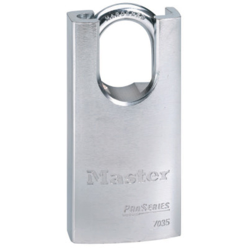 5 PIN SOLID STEEL PADLOCK KEYED DIFFE-MASTER LOCK*470-470-7035