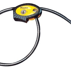 6'X 3/8" ADJUSTABLE LOCKING CABLE KD-MASTER LOCK*470-470-8413DPF