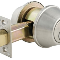 COM DBLE CYL DEADBOLT SATIN CHROME KA4 SCHLAGE C-MASTER LOCK*470-470-DSC0732DKA4