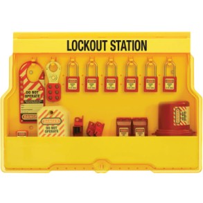 LOCKOUT STATION ELECTRICAL LOCKOUT W/410RED XENO-MASTER LOCK*470-470-S1850E410
