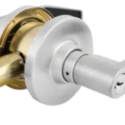 COMMERCIAL LEVER-ENTRY SATIN CHRME KA4 SCHLAGE C-MASTER LOCK*470-470-SLC0126DKA4