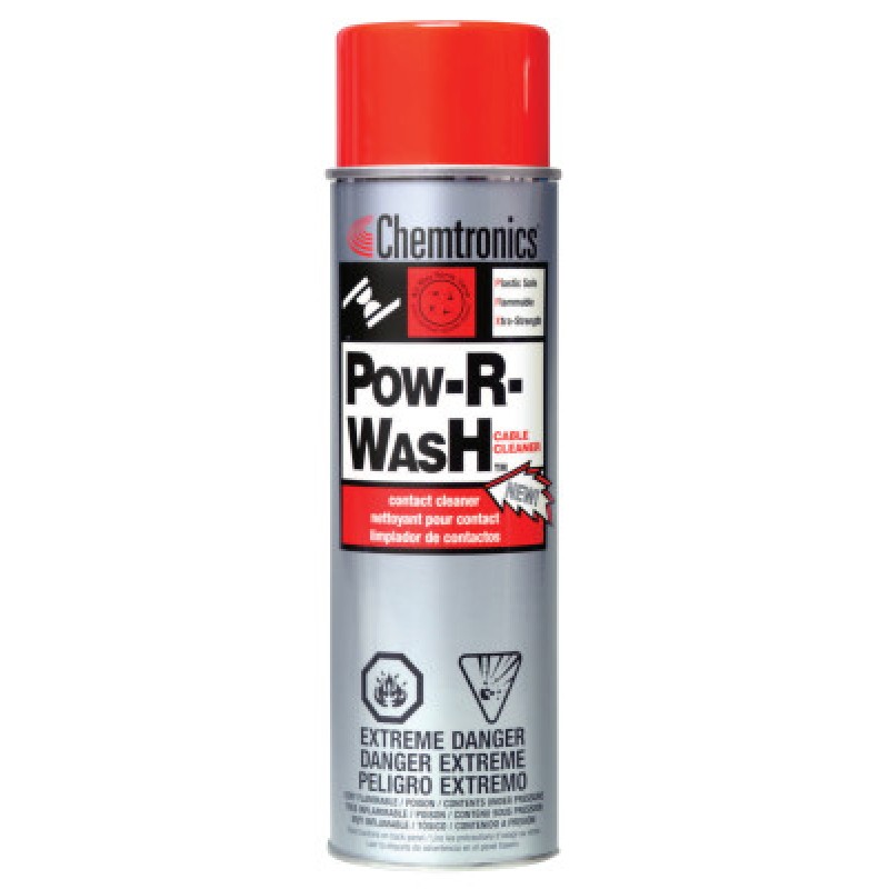 POW-R-WASH CABLE CLEANER18 OZ. EXTRA STRENGTH-CHEMTRONICS-ITW-471-ES2425