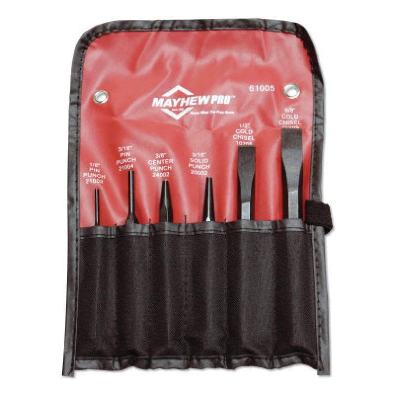 751-K 6PC PUNCH & CHISEL-MAYHEW **479**-479-61005