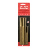4-PC. BRASS PUNCH KIT-MAYHEW **479**-479-62277