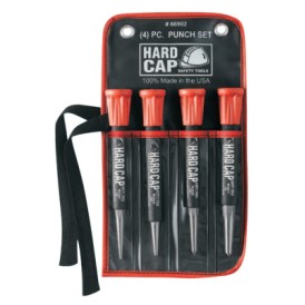 4-PC HARD CAP PUNCH SET-IN POUCH-MAYHEW **479**-479-66902