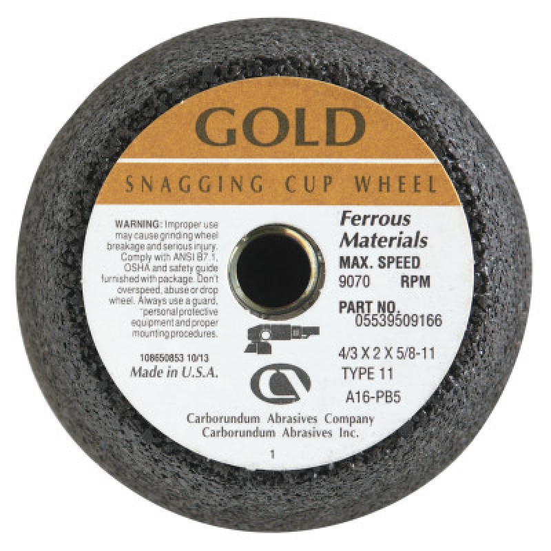 FOR METAL/STL BSH 4/3X2X5/8-11 RIM 3/4- BCK 3/4-ST GOBAIN-544-481-05539509166