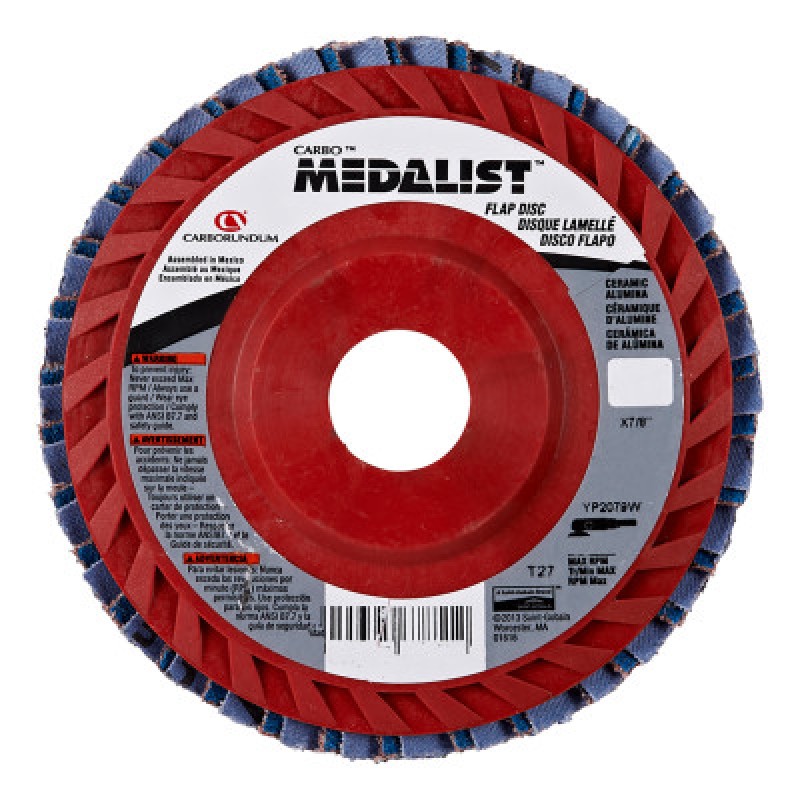 PRMR RED ZIRC ALUM TYPE27-PLASTIC 4-1/2X7/8 60-ST GOBAIN-544-481-05539567812