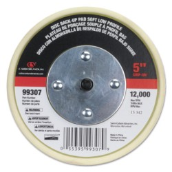 LOW PROFILE - SOFT 5" GRIP-ON BACK-UP PAD 12000-ST GOBAIN-544-481-05539599307