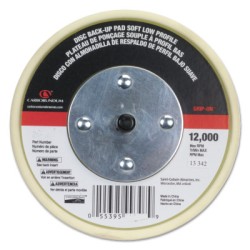 LOW PROFILE - SOFT 6" GRIP-ON BACK-UP PAD 12000-ST GOBAIN-544-481-05539599308