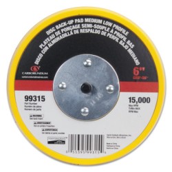 LOW PROFILE-MEDIUM 6" GRIP-ON BACK-UP PAD 15000-ST GOBAIN-544-481-05539599315