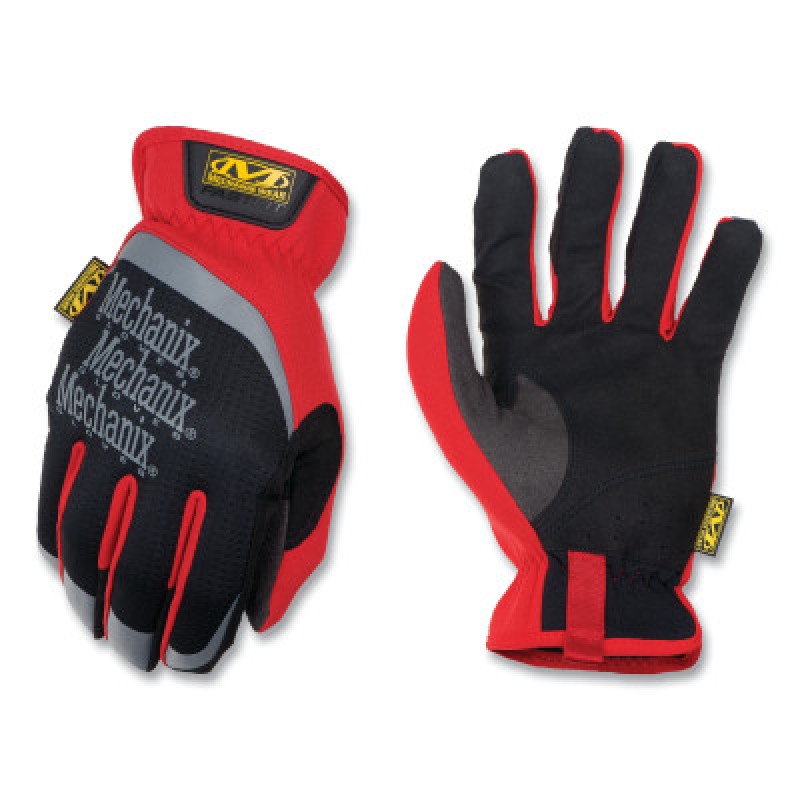 RED FASTFIT GLOVE LARGE-MECHANIX WEAR-484-MFF-02-010