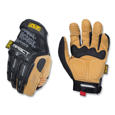 MATERIAL4X M-PACT GLOVES(SM BROWN/BLACK)-MECHANIX WEAR-484-MP4X-75-008