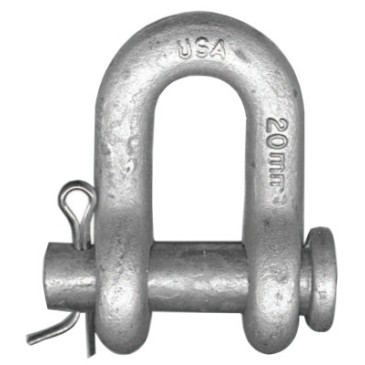 5/8" GALV ROUND PINCHAIN SHACK-COLUMBUS MCKINN-490-M551G