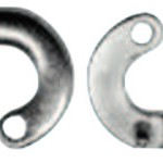 1/2" CONNECTING LINK W/CLEAR FINISH-COLUMBUS MCKINN-490-M618