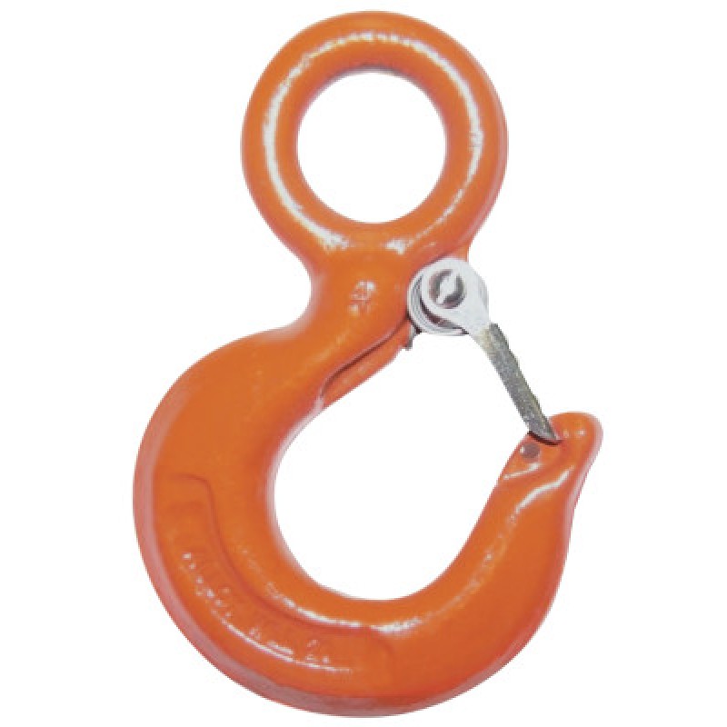 EYE HOOH HEAT TREATEDALLOY PAINTED ORANGE-COLUMBUS MCKINN-490-M6409A