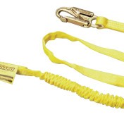 10' MANYARD SHOCK ABSORBER LANYARD W/L-HONEYWELL-SPERI-493-216WLS/10FTYL