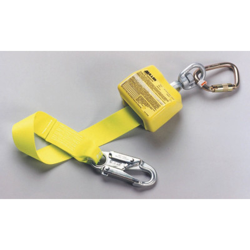 WEB LANYARD 10' WEB 3600LB CARABINER SNAP HOOK-HONEYWELL-SPERI-493-8327-Z7/10FTYL