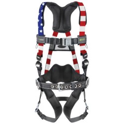 AIRCORE PATRIOTIC HARNESS DRS D-R 2 D-RINGS UNI-HONEYWELL-SPERI-493-ACP-QC-BDP/URW