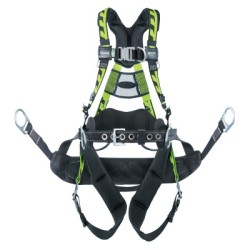 AIRCORE TOWER CLIMBING HARNESS BOSUN 2/3XL GREEN-HONEYWELL-SPERI-493-ACT-QCBC23XG