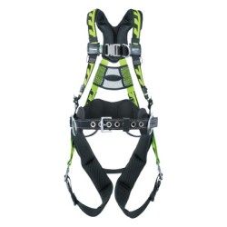 AIRCORE TOWER CLIMBING HARNESS SM/MED IN GREEN-HONEYWELL-SPERI-493-ACT-QCSMG