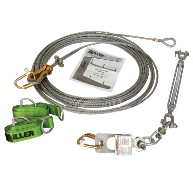 SKYGRIP TEMPORARY HORIZONTAL LIFELINE SYSTEM-HONEYWELL-SPERI-493-SGS18/300FT