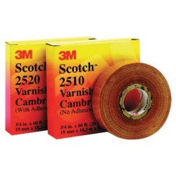 2520 VARNISHED CAMBRICTAPE 3/4"X60'-3M COMPANY-500-048367