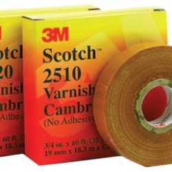 2510 3/4X36 VARNISHED CAMBRIC TAPE-3M COMPANY-500-106616