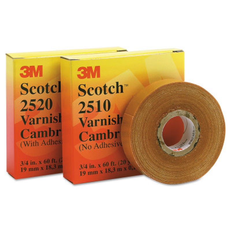 2510 1X36 VARNISHED CAMBRIC TAPE-3M COMPANY-500-106876