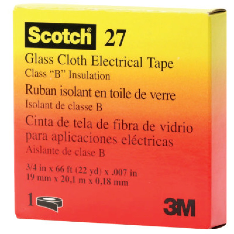 27 3/4X66 SCOTCH GLASS CLOTH TAPE-3M COMPANY-500-150749