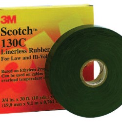 00074 130C 1X30 LINERLESS RUBBER TAPE-3M COMPANY-500-417538