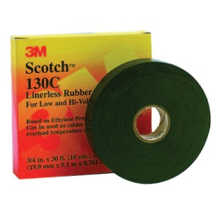 00074 130C 1X30 LINERLESS RUBBER TAPE-3M COMPANY-500-417538