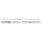 12"(16R)FULL FLEXIBLE STEEL RULE-MITUTOYO *504*-504-182-222