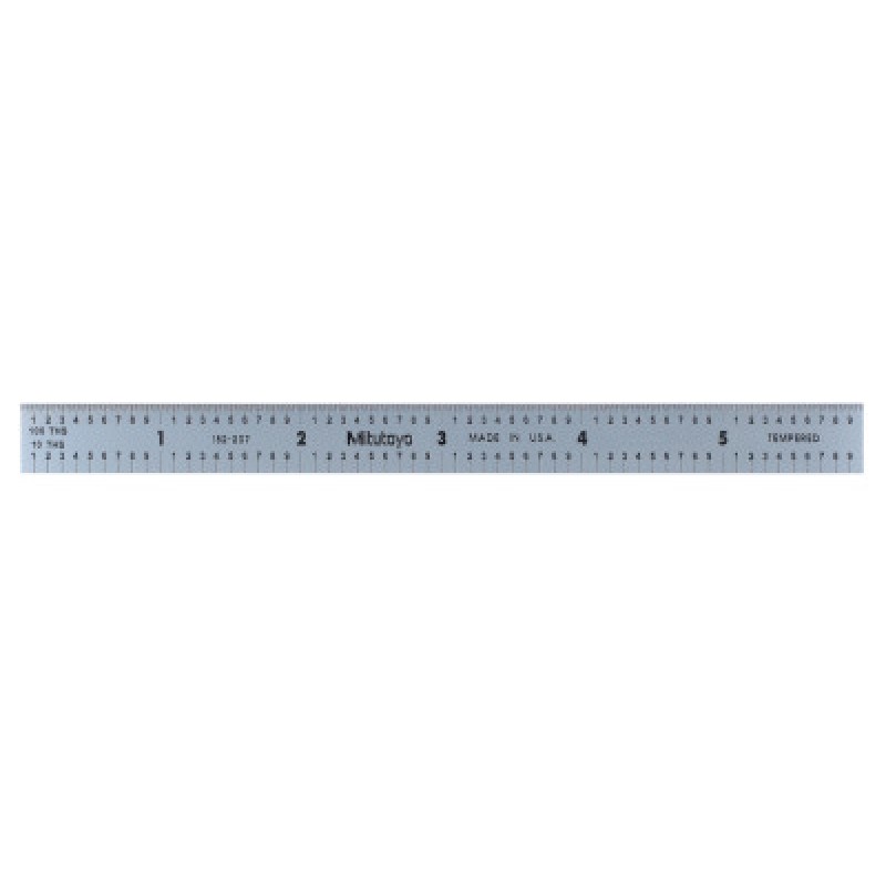 150MMX6" FULL FLEXIBLE STEEL RULE-MITUTOYO *504*-504-182-207